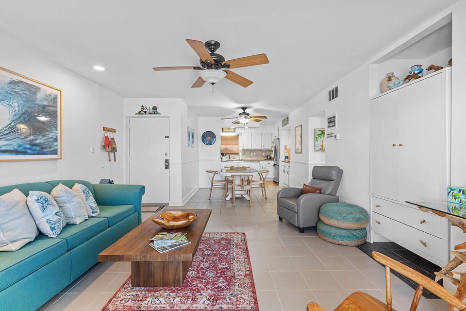 Ample space to relax