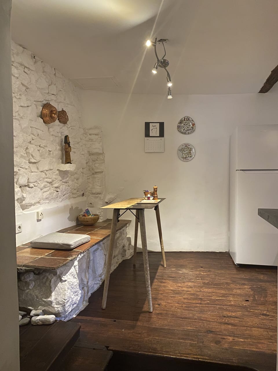 Breakfast nook in kitchen