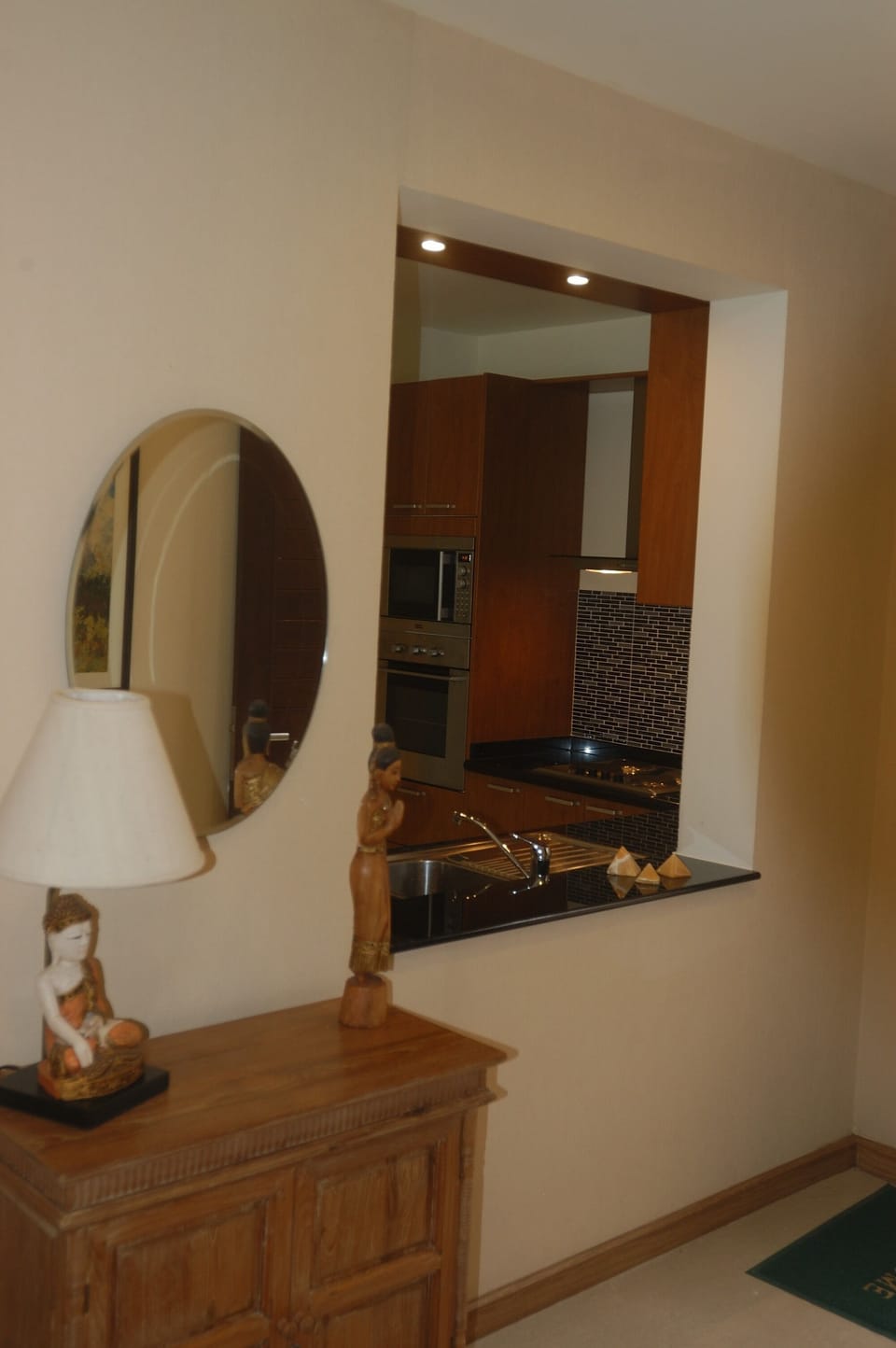 Kitchen from the Hall.