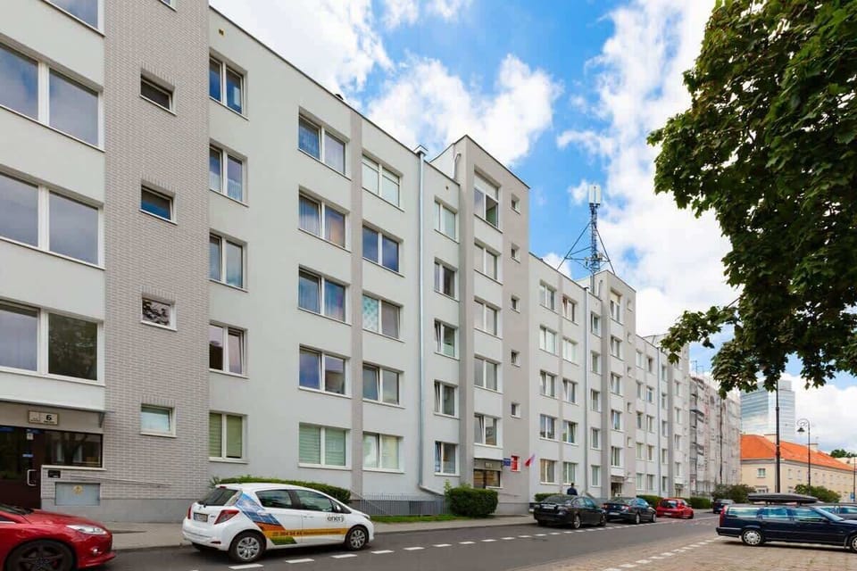 The building features contemporary architecture and stylish design. 