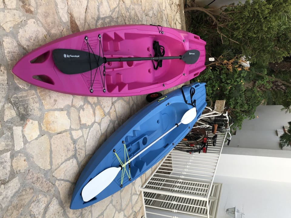 Luxury villa, in front of the beaches,, close to Gallipoli-Leuca,2kayak to use Villa in Marina di Mancaversa-Giannelli