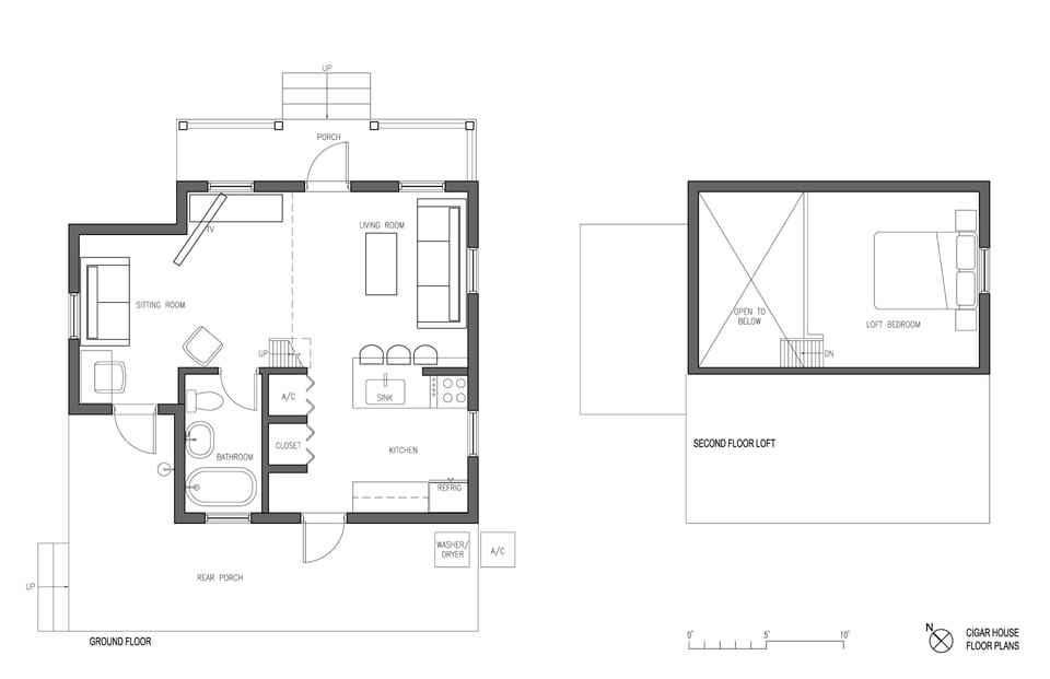 Cigar House Floor Plan