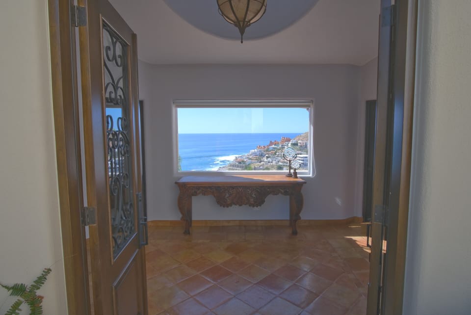 The first view you see as you enter the front door.