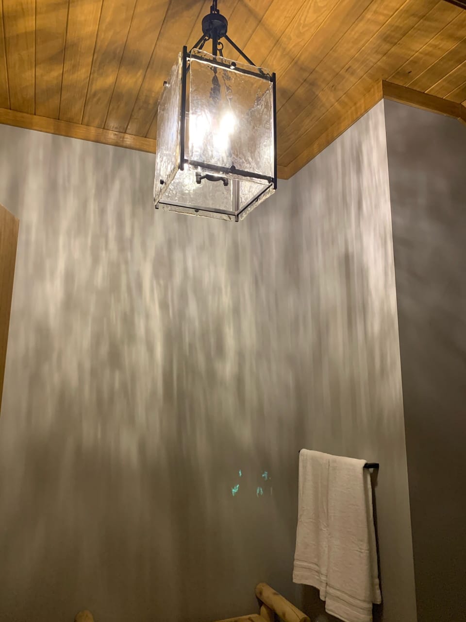 Master Bath chandelier