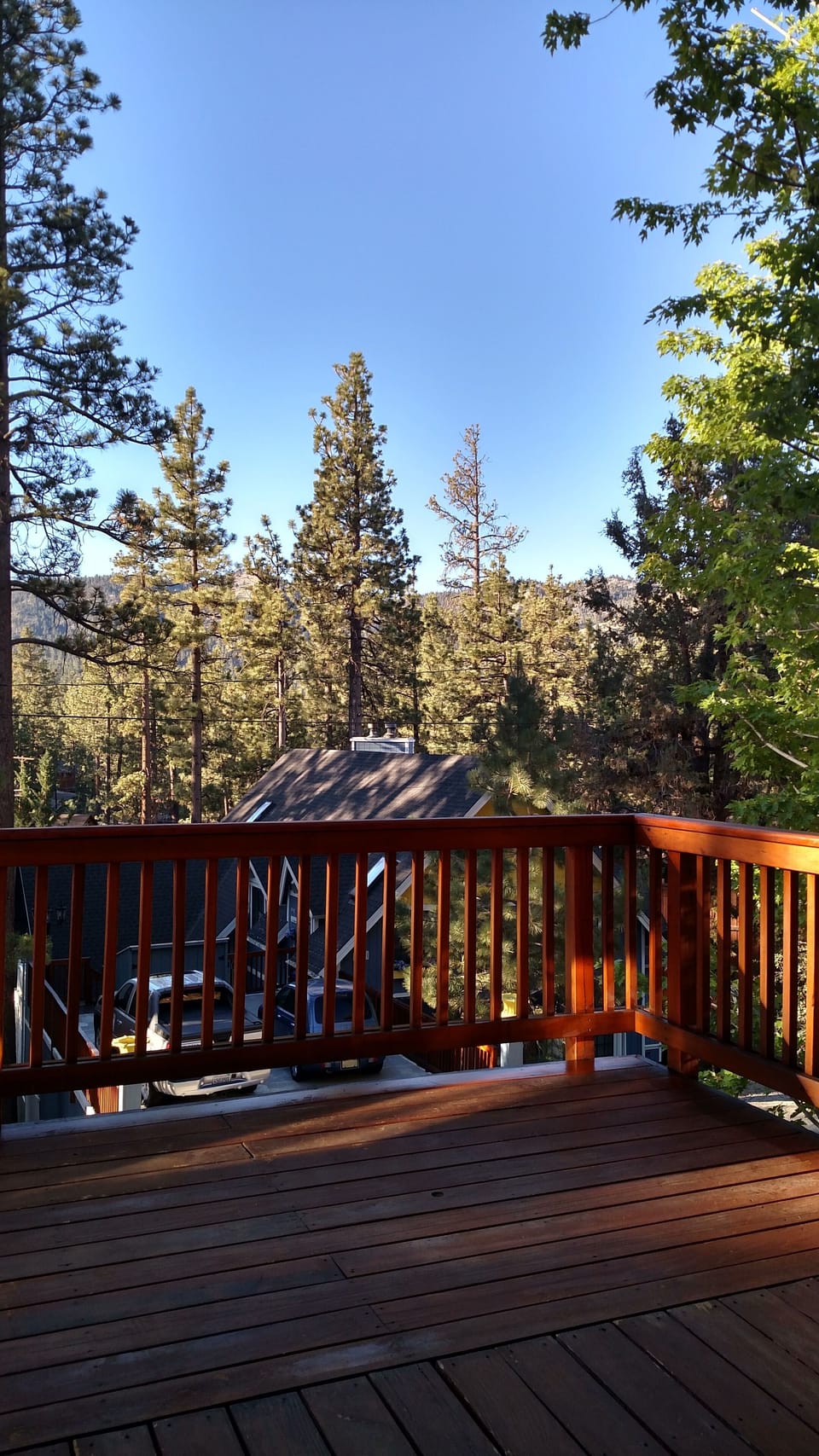 View From Deck. 