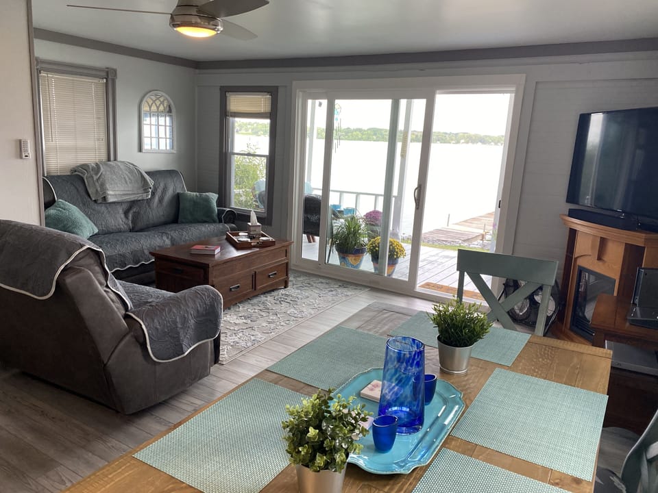Living Room and Dining Room