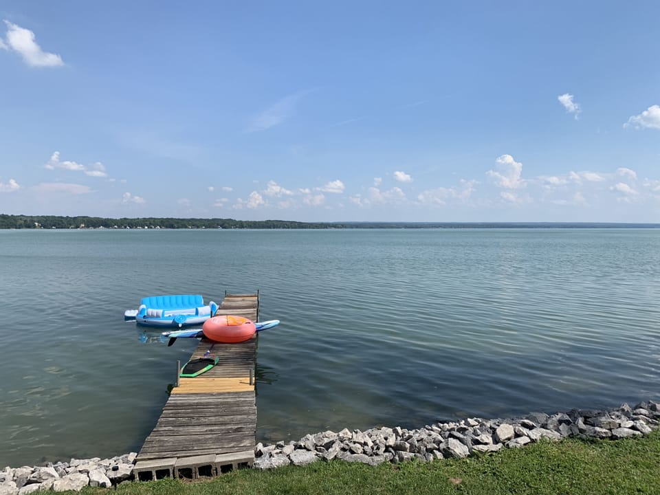 The lake