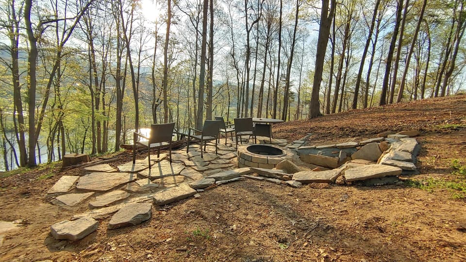 Private fire pit