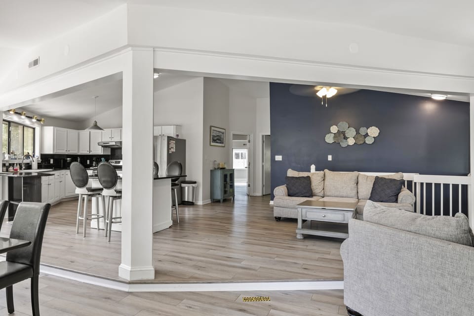 Living, Dining, Kitchen Area