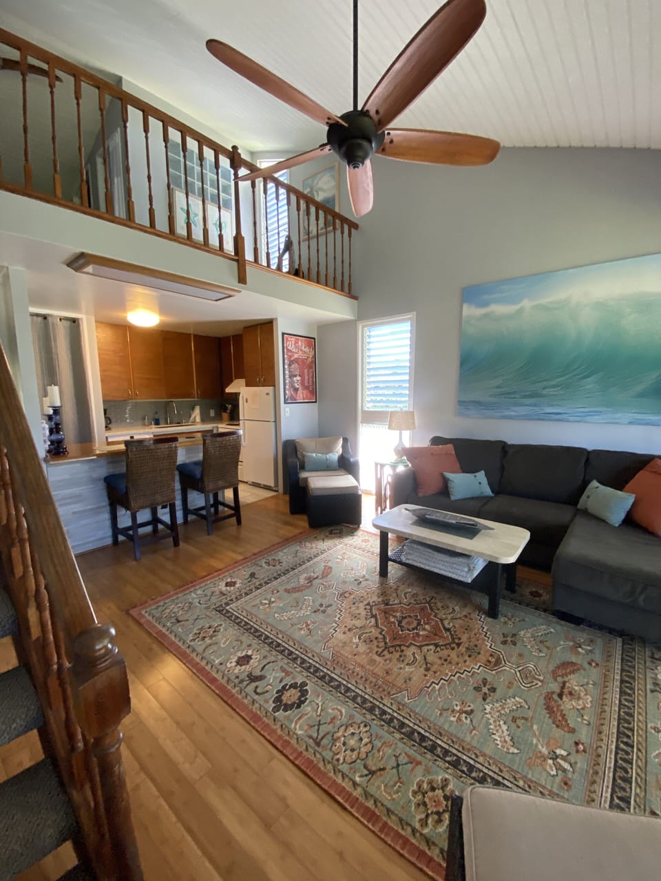 Looking from Living Room to Kitchen