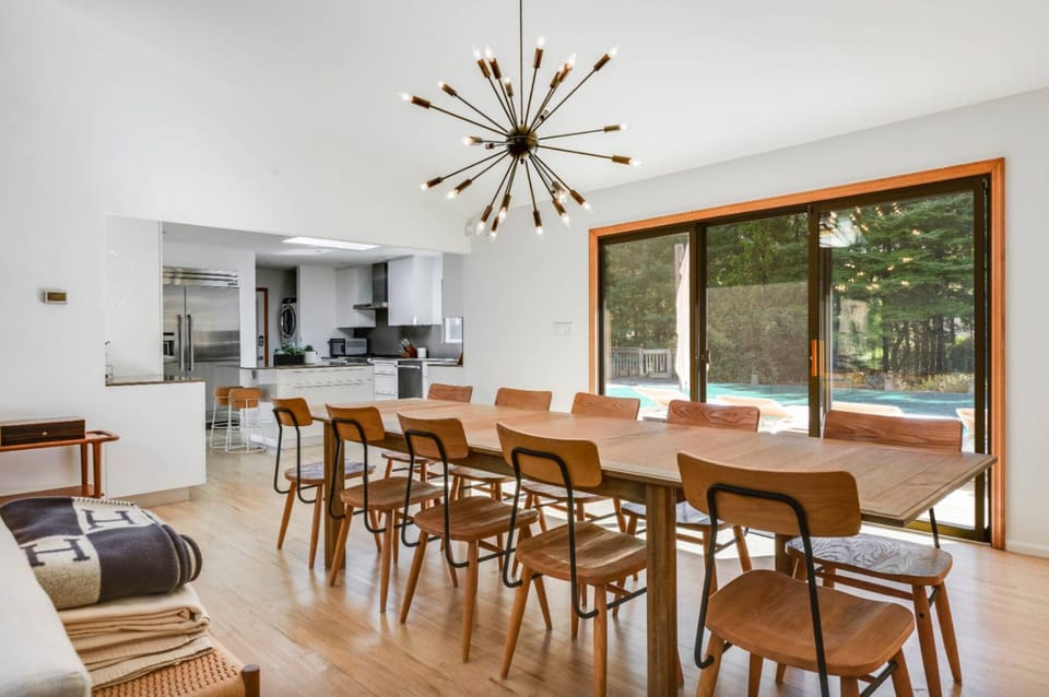 Dining Area - fits up to 12 people - Various placemats and Napkins provided. 