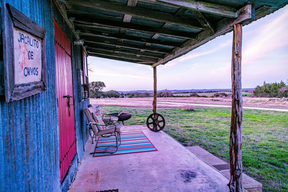 Views are spectacular from this porch.  Sunrise perspective like no other.