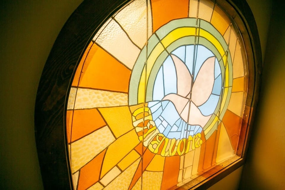 Original Stainglass Snowbird