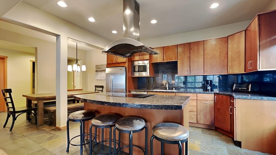 Upgraded Kitchen with Bar Seating