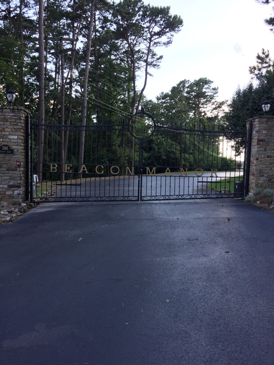 Gated entrance