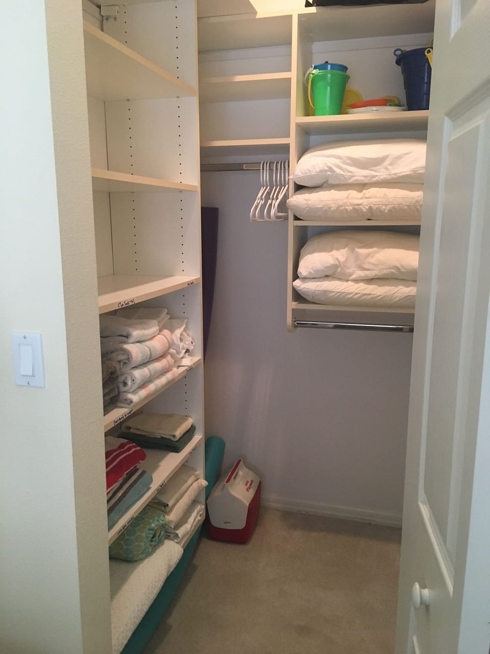 2nd bedroom walk in closet 
