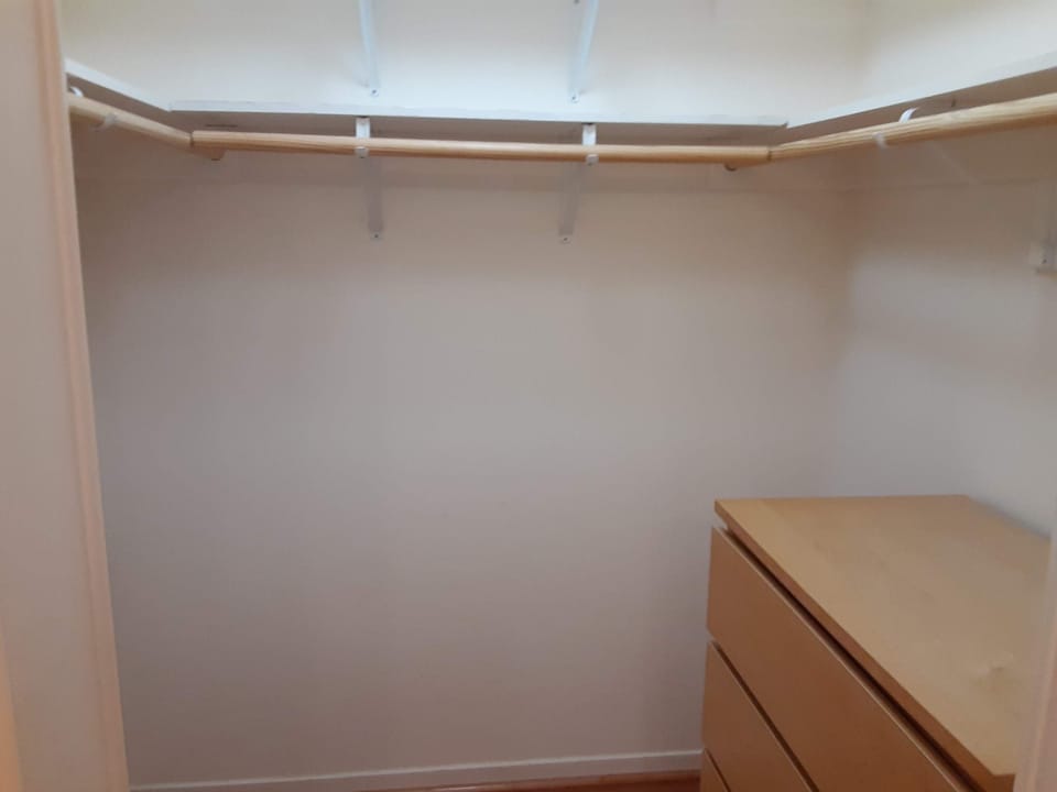 Master bedroom walk-in closet