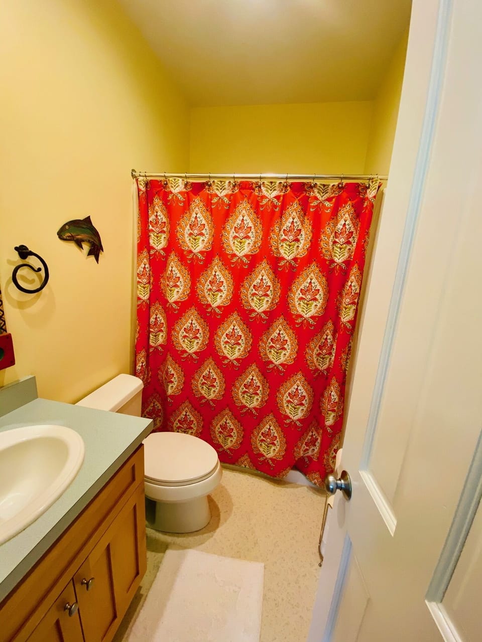 Clean and private bathroom