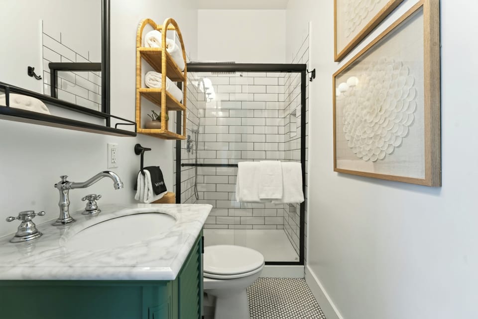Renovated bathroom
