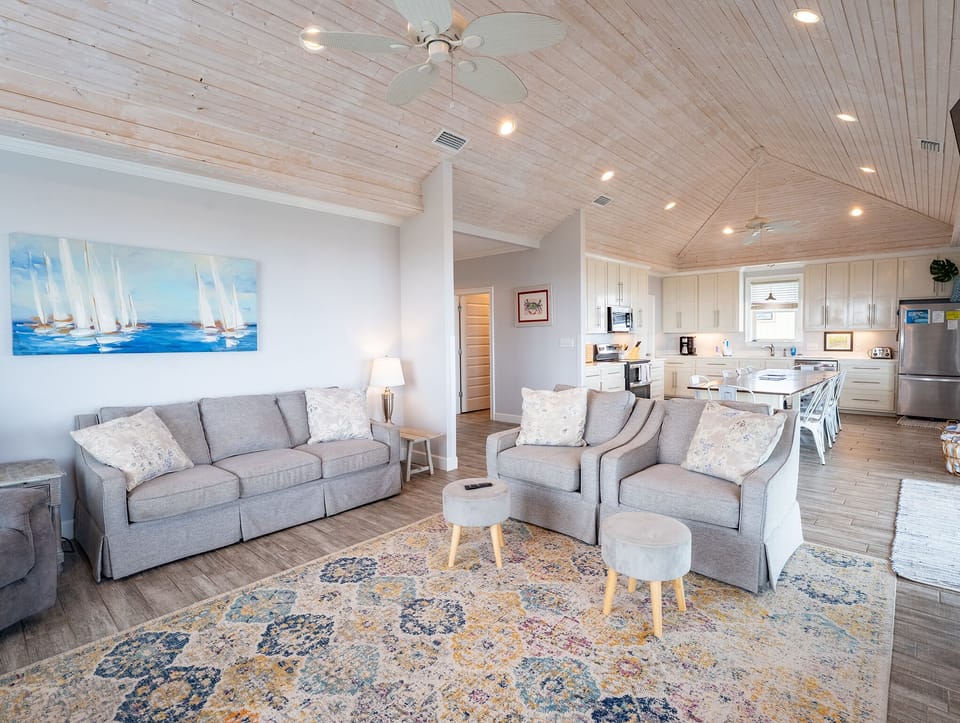 The Blue Crab Living Room Seating
