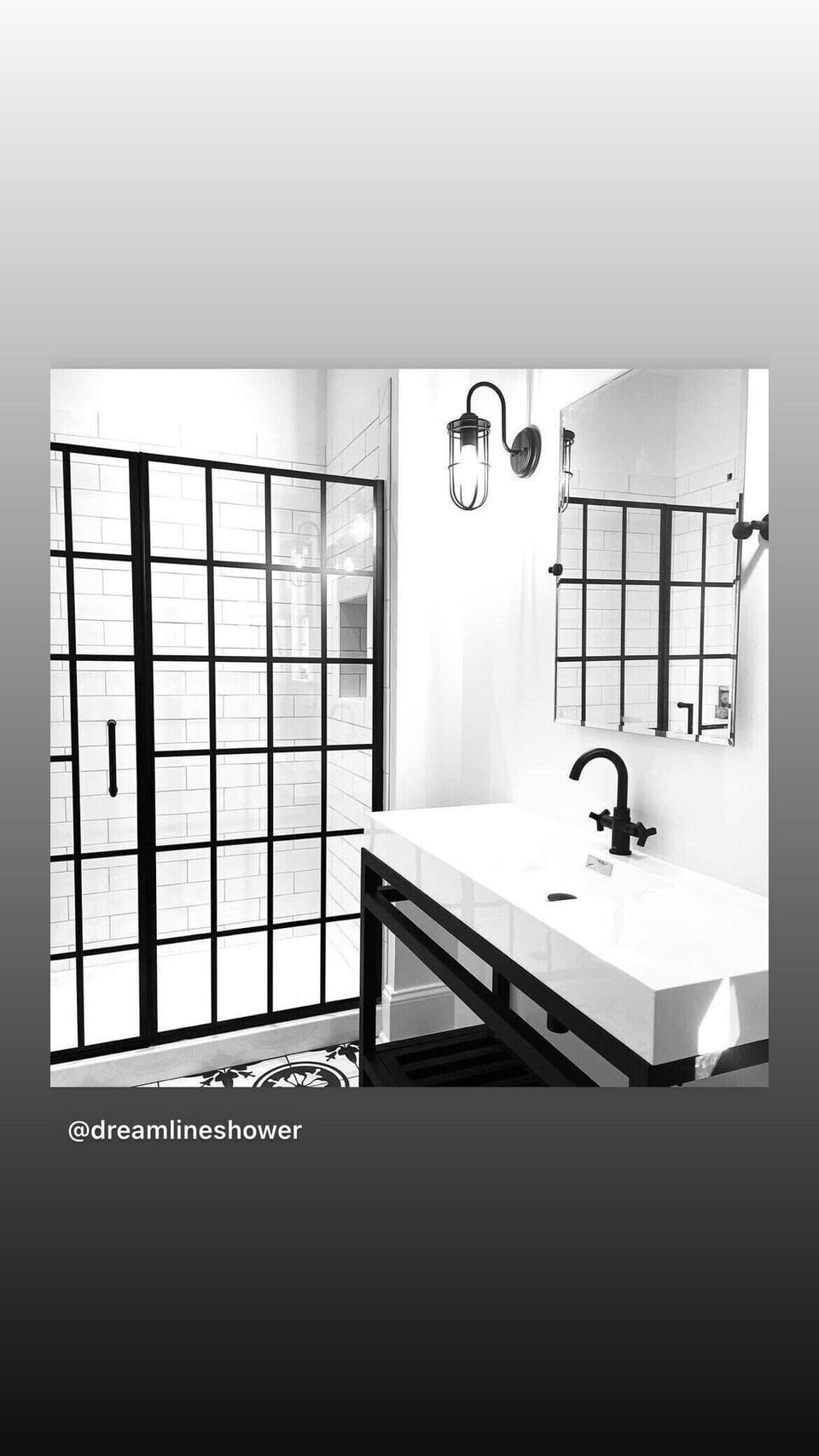 We were highlighted on Dreamline Shower doors and bathrooms of insta. Do you ❤️ ?