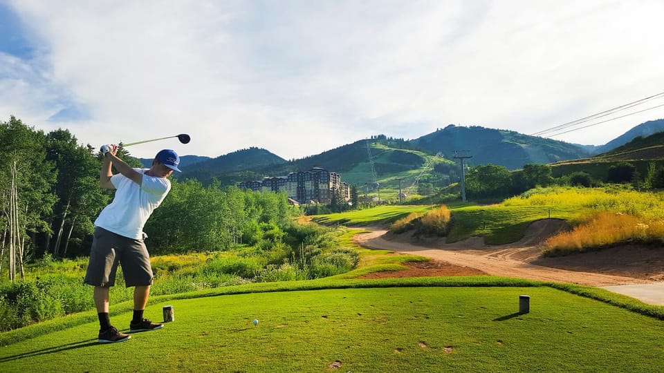 The Canyons Golf Course adjoins the property