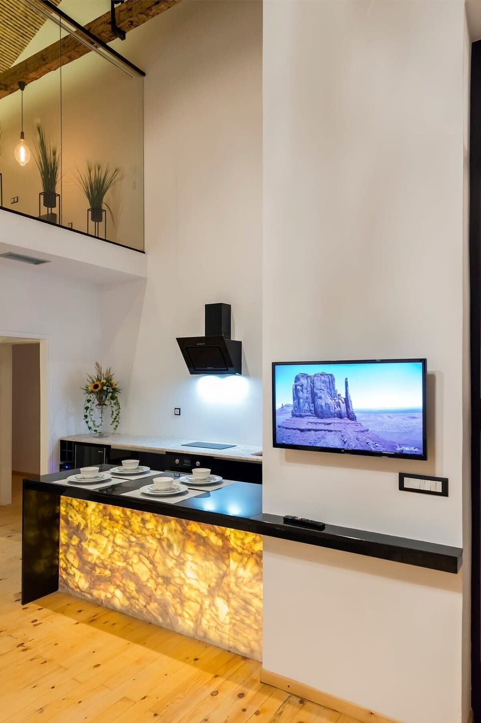 Fully Equipped Kitchen of the loft