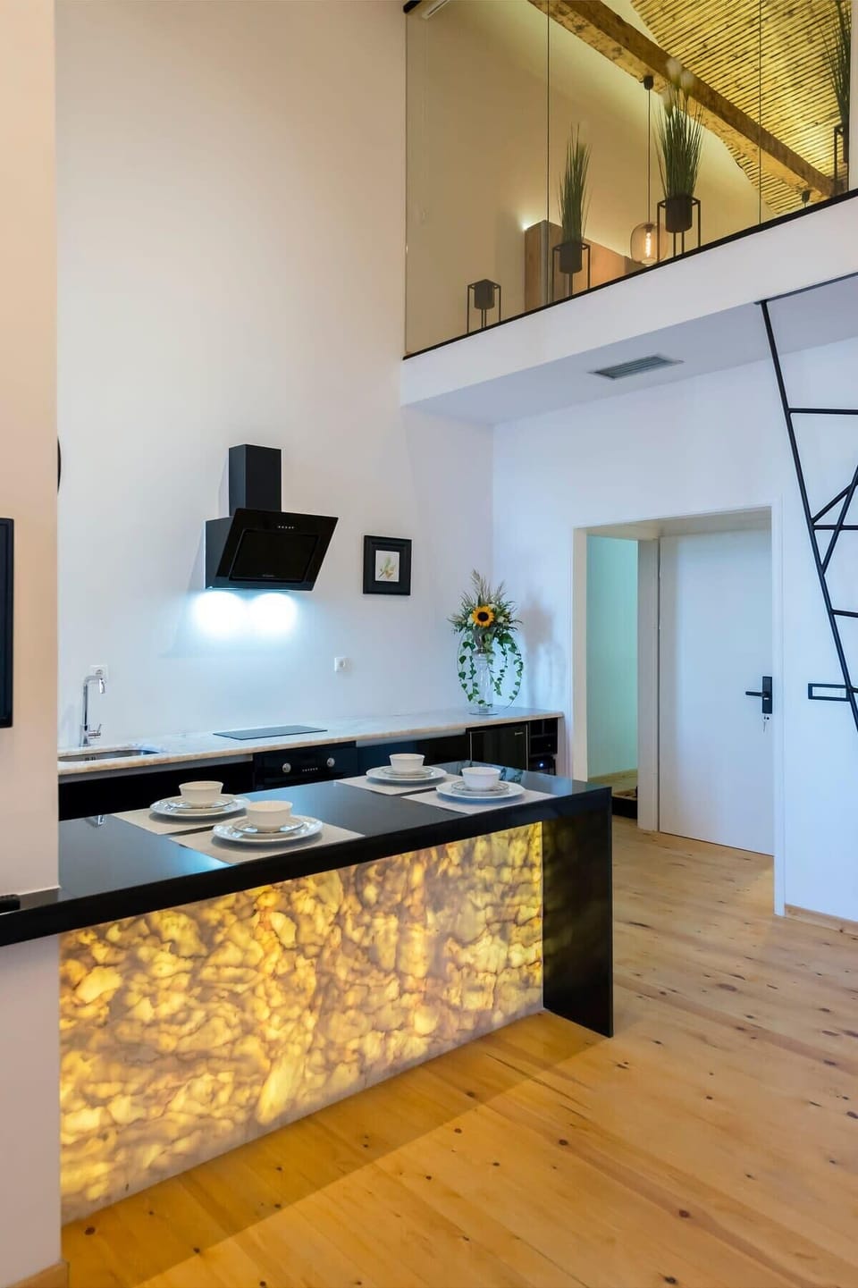 Fully Equipped Kitchen of the loft