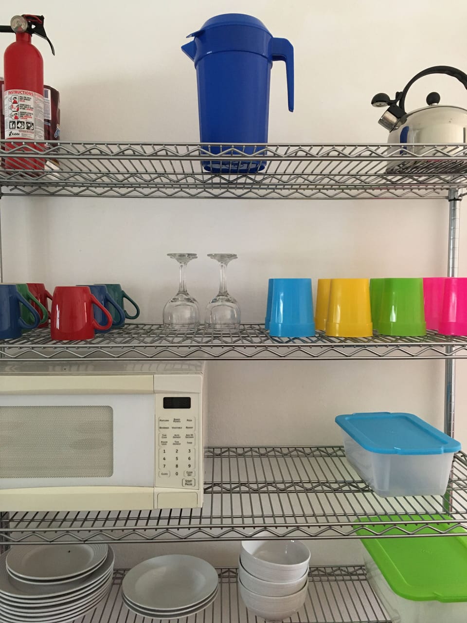 Clean +  neat + organized with everything you need 