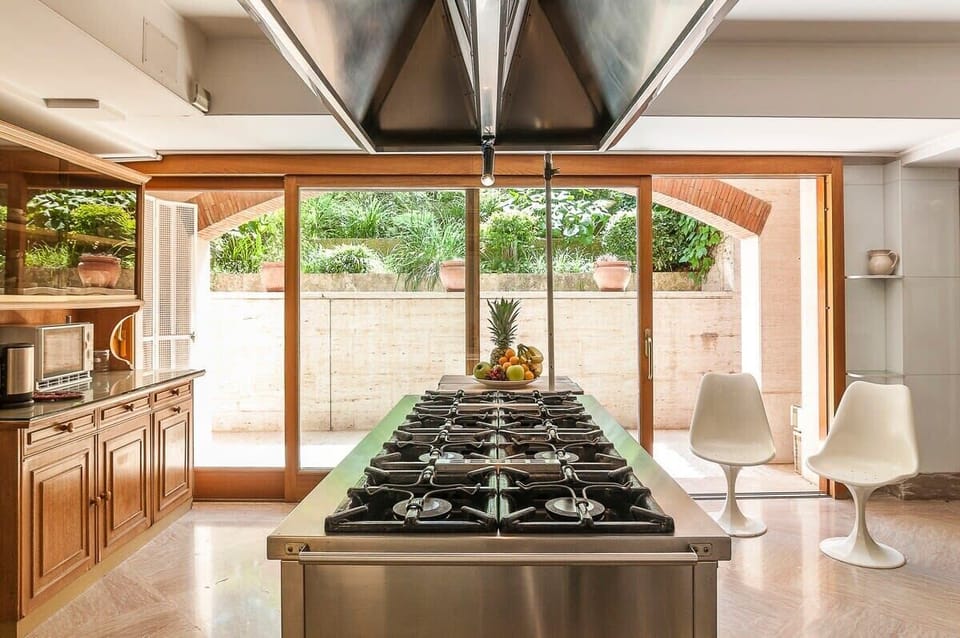 State of Art Professional Kitchen, Full of Light