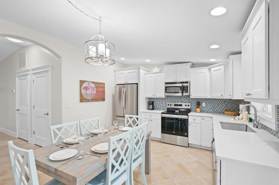 Fully equipped kitchen