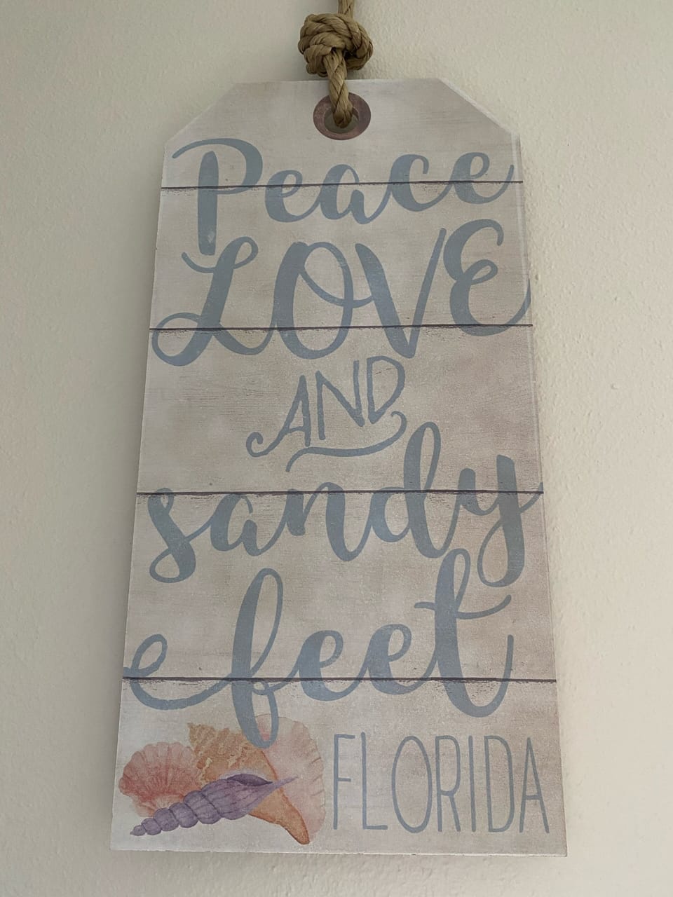 Peace, love and sandy feet!  With love from Florida <3