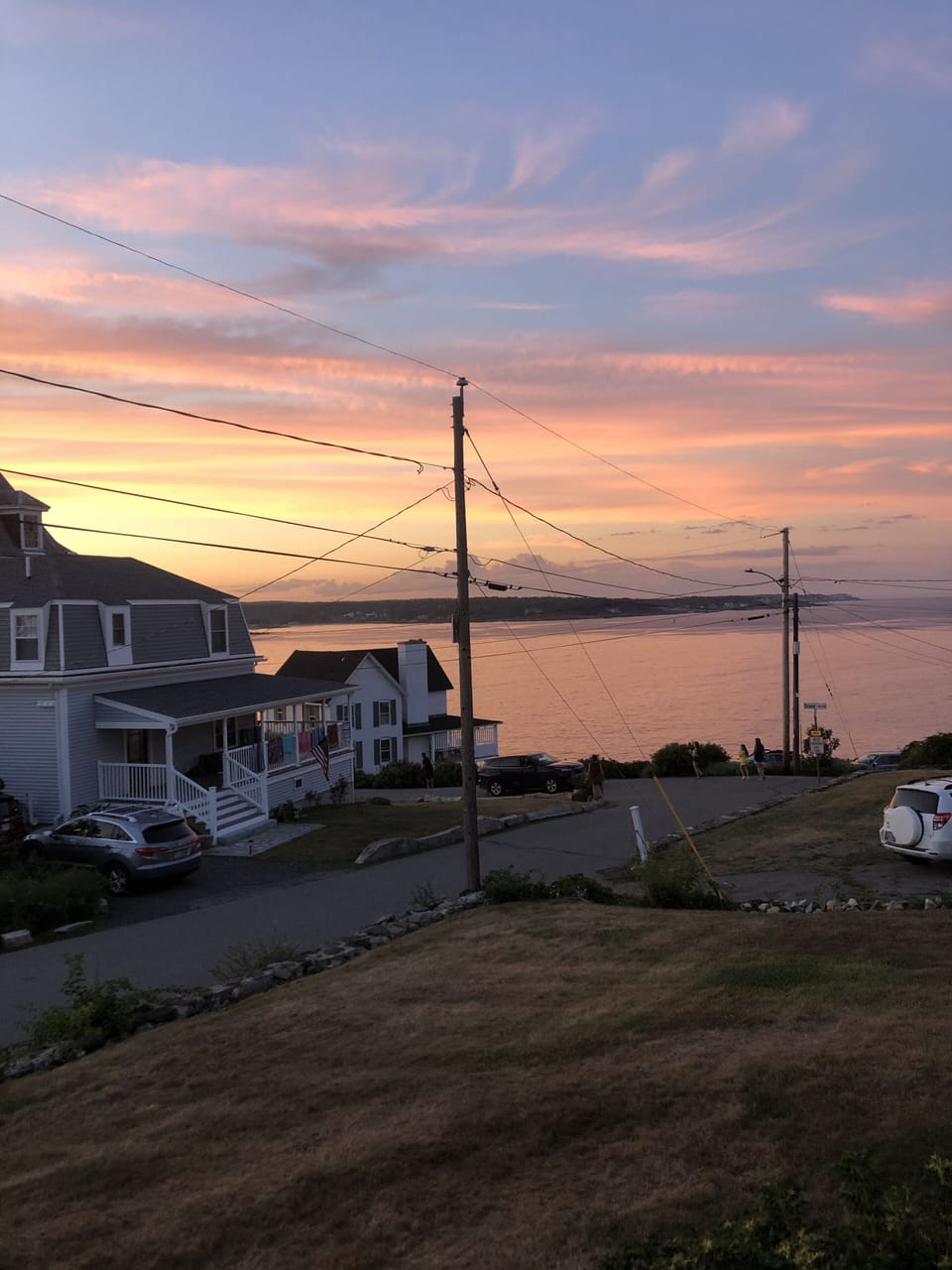 Concordville at sunset
