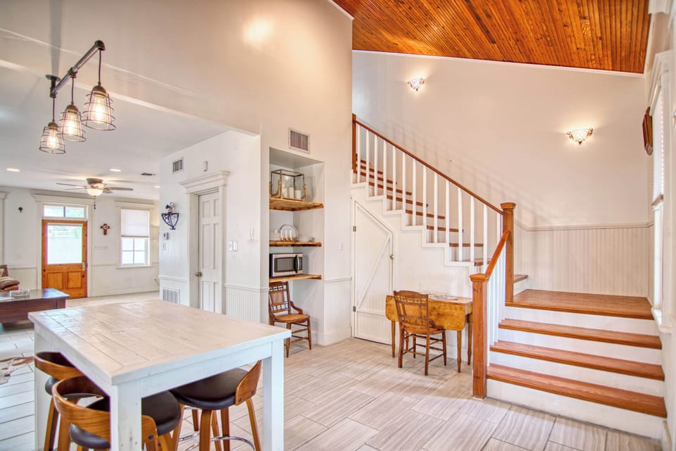 Open kitchen concept