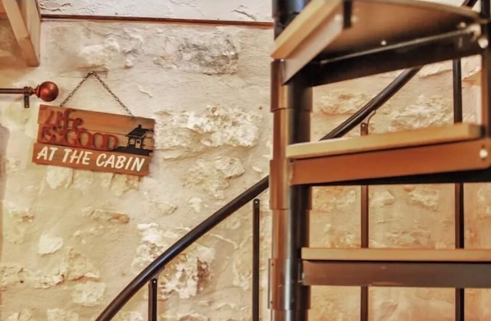 Spiral Staircase Tank House