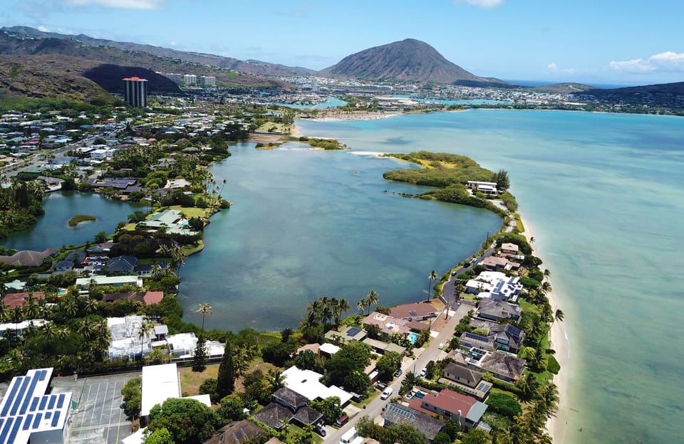 Aerial view of our neighborhood!