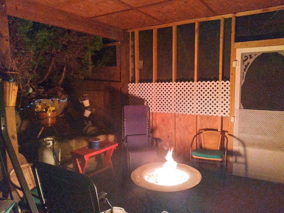 gas fire pit