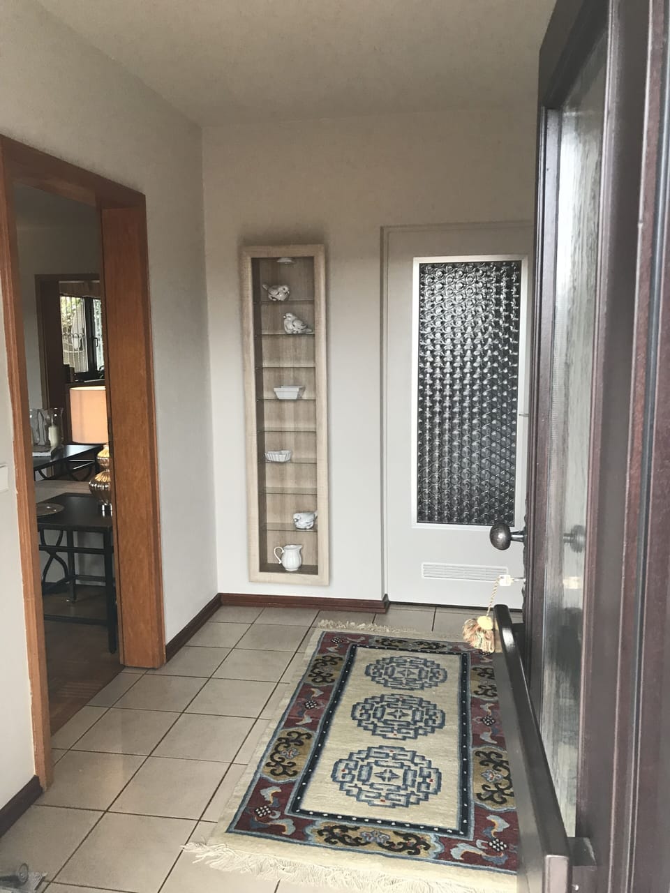 Welcome home!  The entry way.