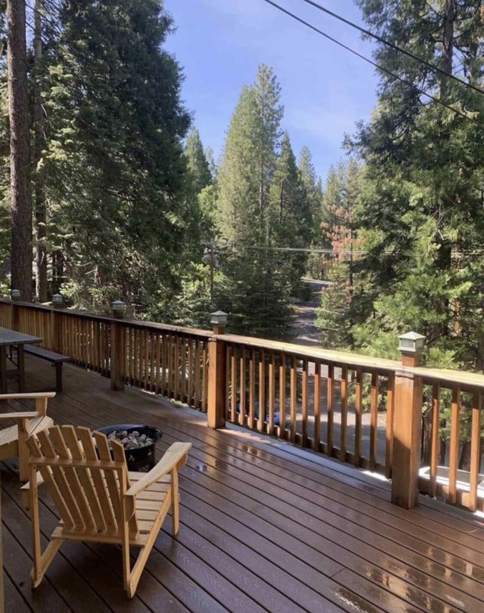 Enjoy the view from the deck