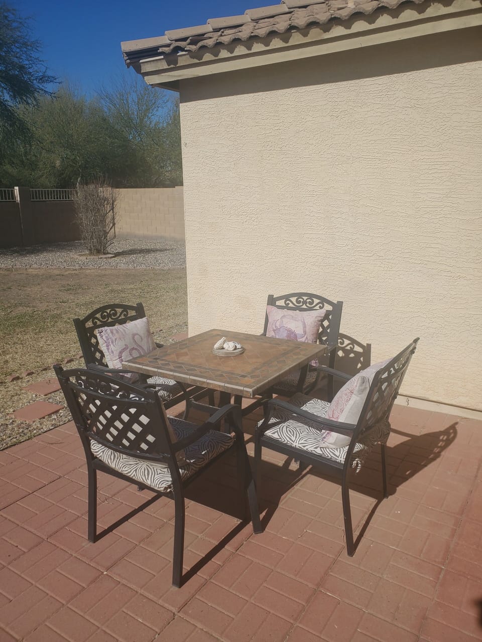 Outside patio