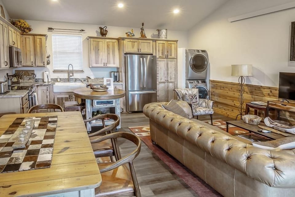 Open concept Kitchen and Living Room