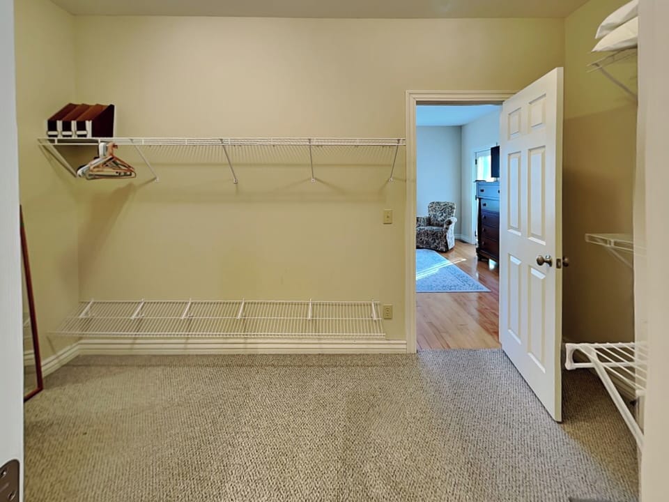 Main Level Primary Bedroom - Walk-In Closet