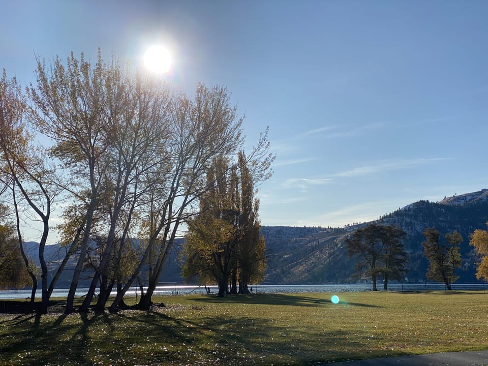 Fields and beaches to enjoy.