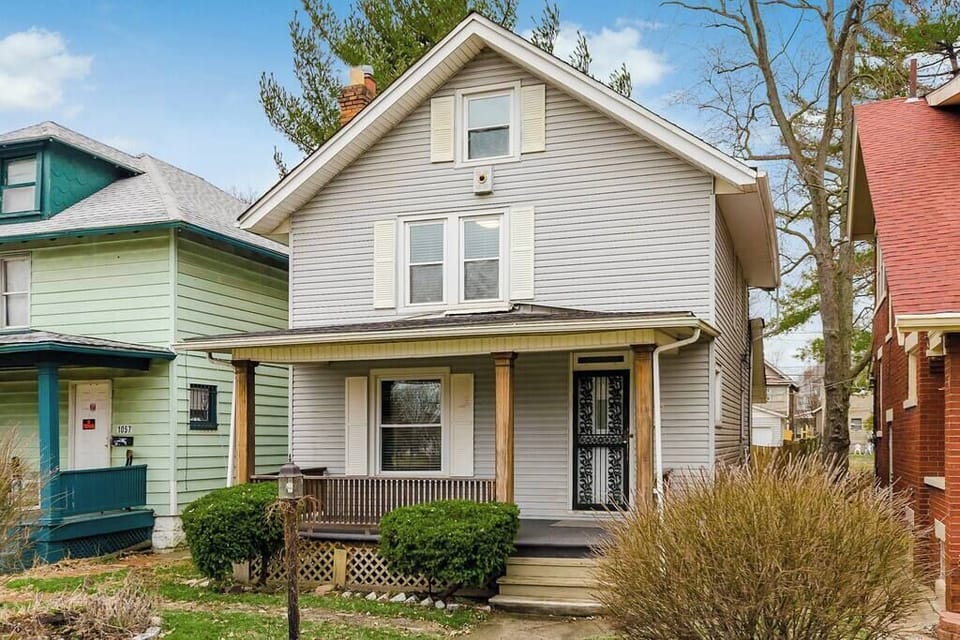 Your front porch now includes bar seating and outdoor couches.