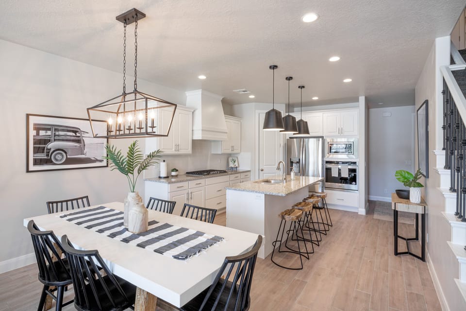 Dining Room - Share memories and stories while enjoying a family style meal around the Dining Table.