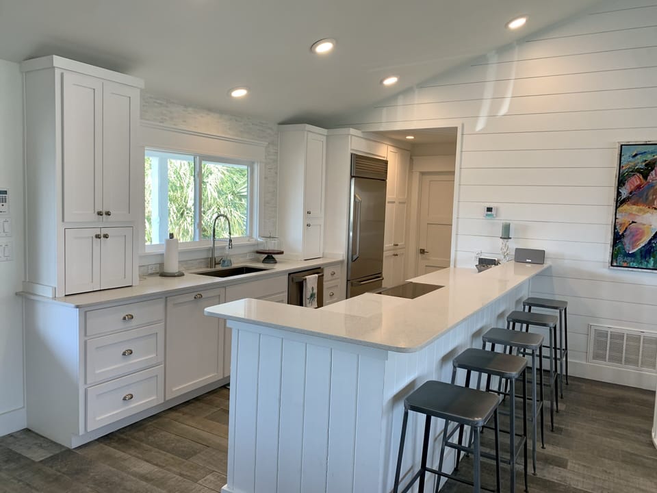 Fully stocked kitchen with everything you will need while you stay.