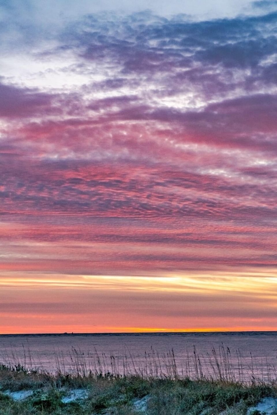Spectacular sunset views. 