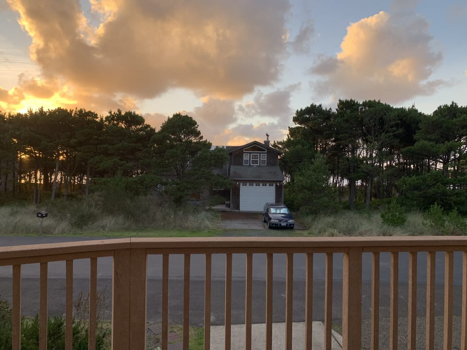 Peekaboo Beach View—from main level deck