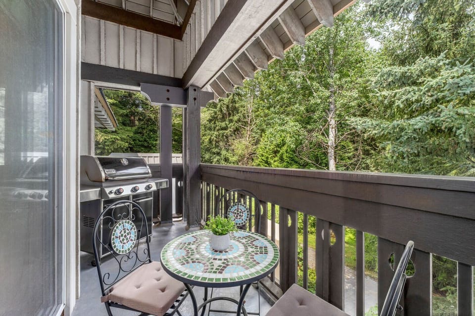 Enjoy morning coffee or evening drinks on your private balcony.