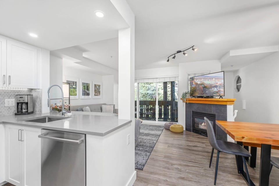 Enjoy the open layout that keeps you connected while preparing meals.